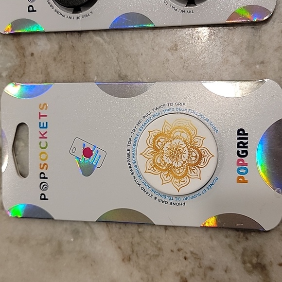 NWT POPSOCKET PopMinis Triple Black 3 Pack and FullSize Her Imminence Phone Grip - Picture 3 of 4